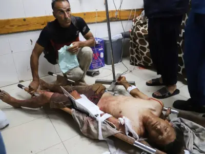 Over 30 Palestinians killed trying to reach US group’s food distribution sites, Gaza authorities say