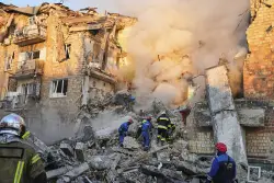 Russia’s Bombing of Kyiv Reflects Depth of Kremlin’s Anger Over Ukraine’s Oil Refinery Attacks